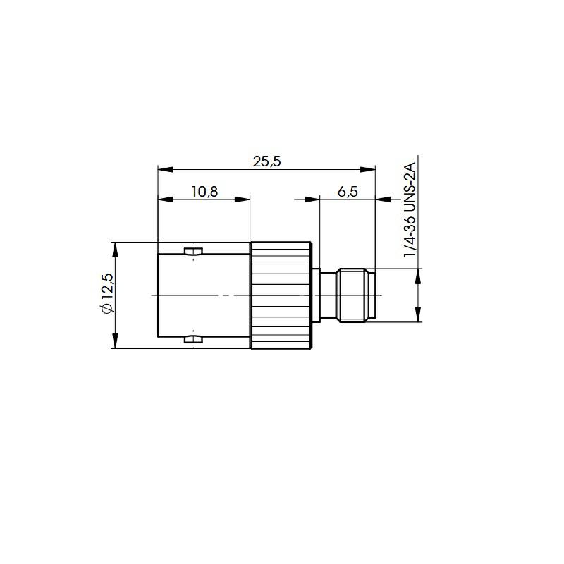 BNC-SMA REDUKCJA F-F
