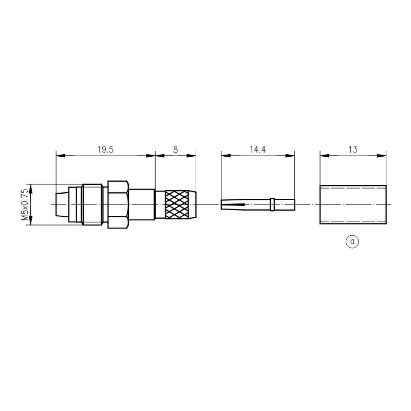 FME-F GNIAZDO NA CNT240/H155 zagn/zagn G30/G54