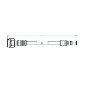 KABEL POMIAROWY N-SMA 1m 11GHz TestLine 5 LL