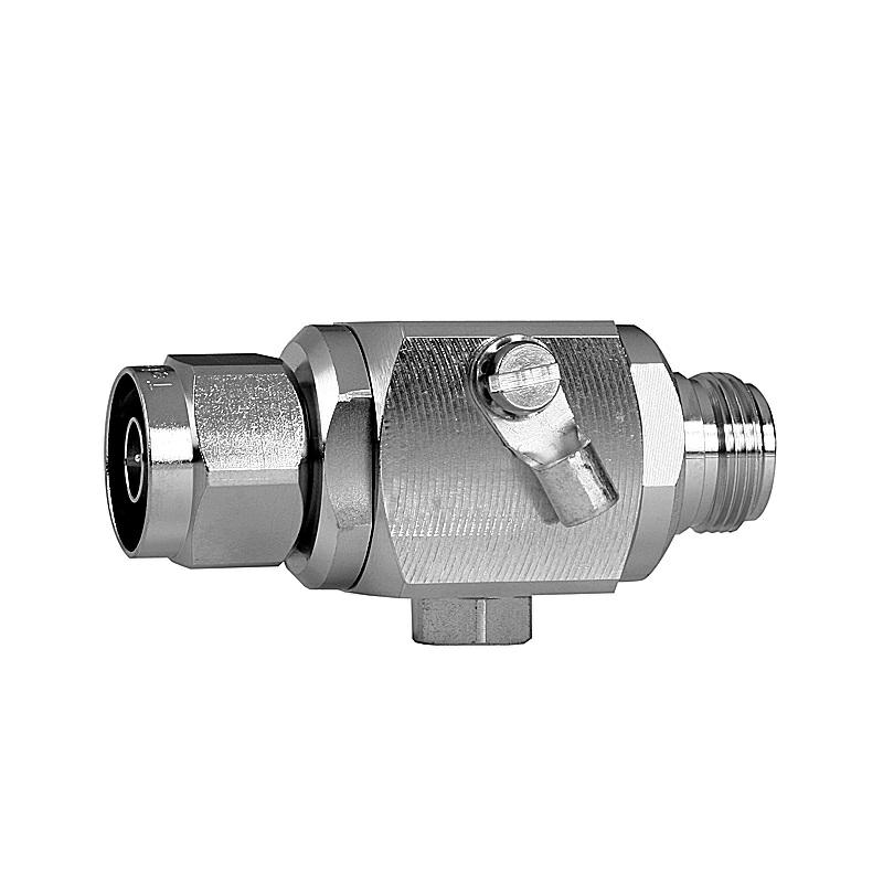 ODGROMNIK GAZOWY 75V N-F/N-M 2.5GHz kapsula w komplecie