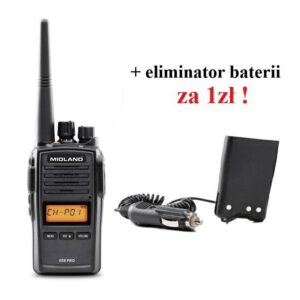 RADIO PMR MIDLAND G18 PRO New IP67 Vox  scramble 1600mAh Li-Io 2-pin Motorola