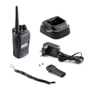 RADIO PMR MIDLAND G18 PRO New IP67 Vox  scramble 1600mAh Li-Io 2-pin Motorola