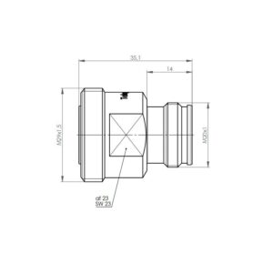 4.3-10-7/16 REDUKCJA F-F