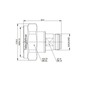 7/16-N REDUKCJA M-F