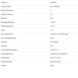 COUPLER 10 dB  698-3800MHz  4.3-10F  Kathrein DS