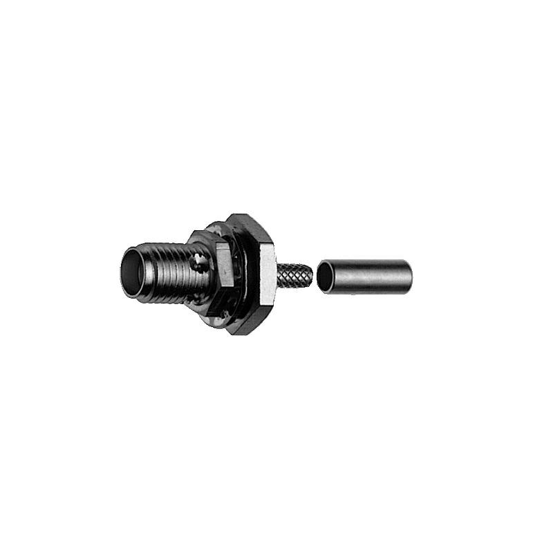 SMA-F GNIAZDO BULKHEAD  NA RG-316 G7