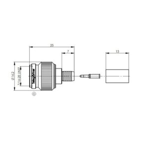 TNC-M WTYK NA CNT240/H155 zagn/zagn G30