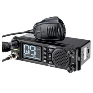 RADIO CB ALBRECHT AE-6390 VOX DIN GW  12/24V  głośnik z przodu