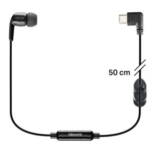 SŁUCHAWKA DOUSZNA TECTALK BIZ 50cm+PTT