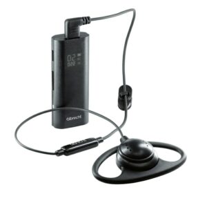 SŁUCHAWKA NAUSZNA TECTALK BIZ 50cm+PTT  kształt C