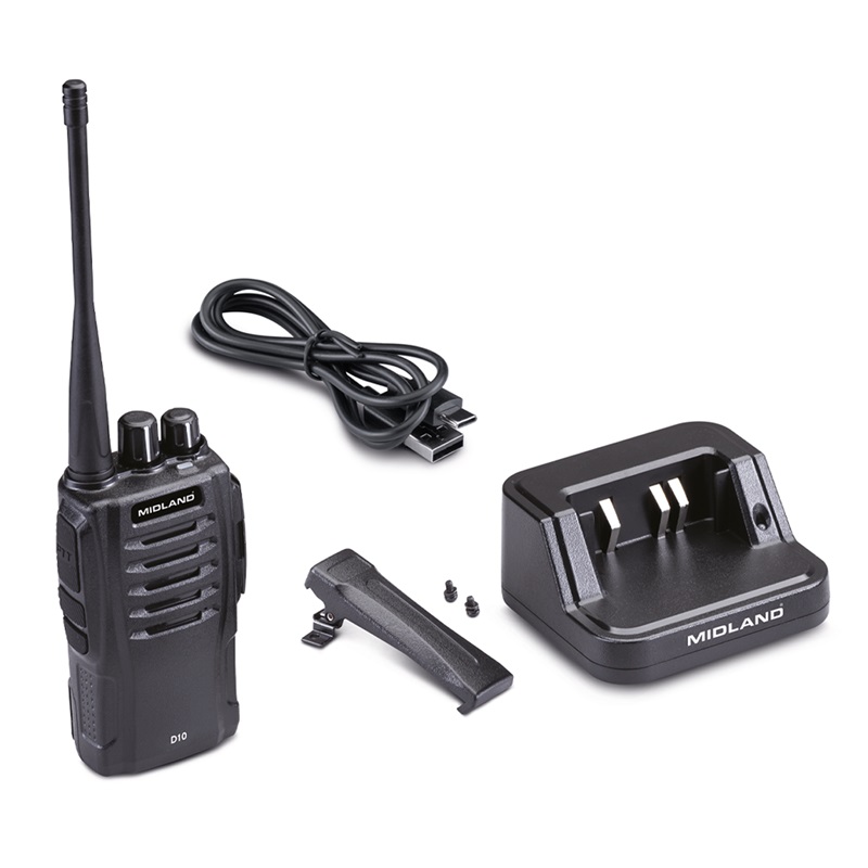 RADIO PMR/DPMR MIDLAND D10 cyfra/analog 2600 mAh