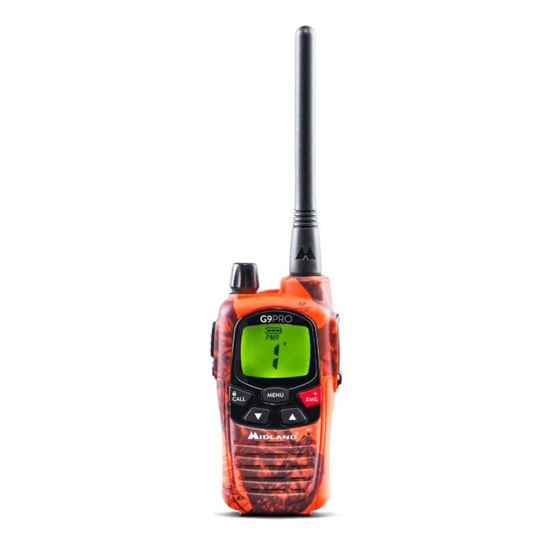 RADIO PMR MIDLAND G9 PRO  BLAZE1szt+ład.stoł. +accu