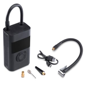 KOMPRESOR ENERPUMP do motocykli  i rowerów do 10 barów, power bank=4000mAh gniazdo USB-C