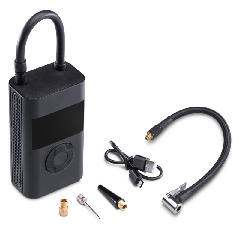 KOMPRESOR ENERPUMP do motocykli  i rowerów do 10 barów, power bank=4000mAh gniazdo USB-C