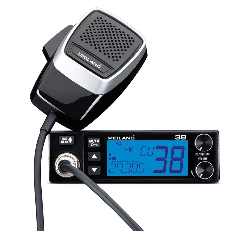 RADIO CB MIDLAND 38 AM/FM/ASQ/VOX 12/24V  GW