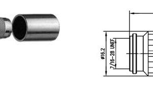 TNC-M WTYK NA RG-223 zagn/zagn