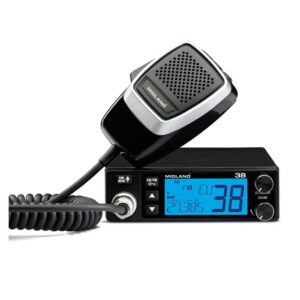 RADIO CB MIDLAND 38 AM/FM/ASQ/VOX 12/24V